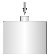 微型壓力傳感器CAZF-Y8受力方式圖
